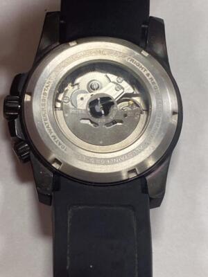 Time Force Watch GMT Series 5019 TF/A5019 MAB-03 TIME FORCE GMT TF/A5019MNB-031 BLUE DIAL 47mm AUTOMATIC  main image 3