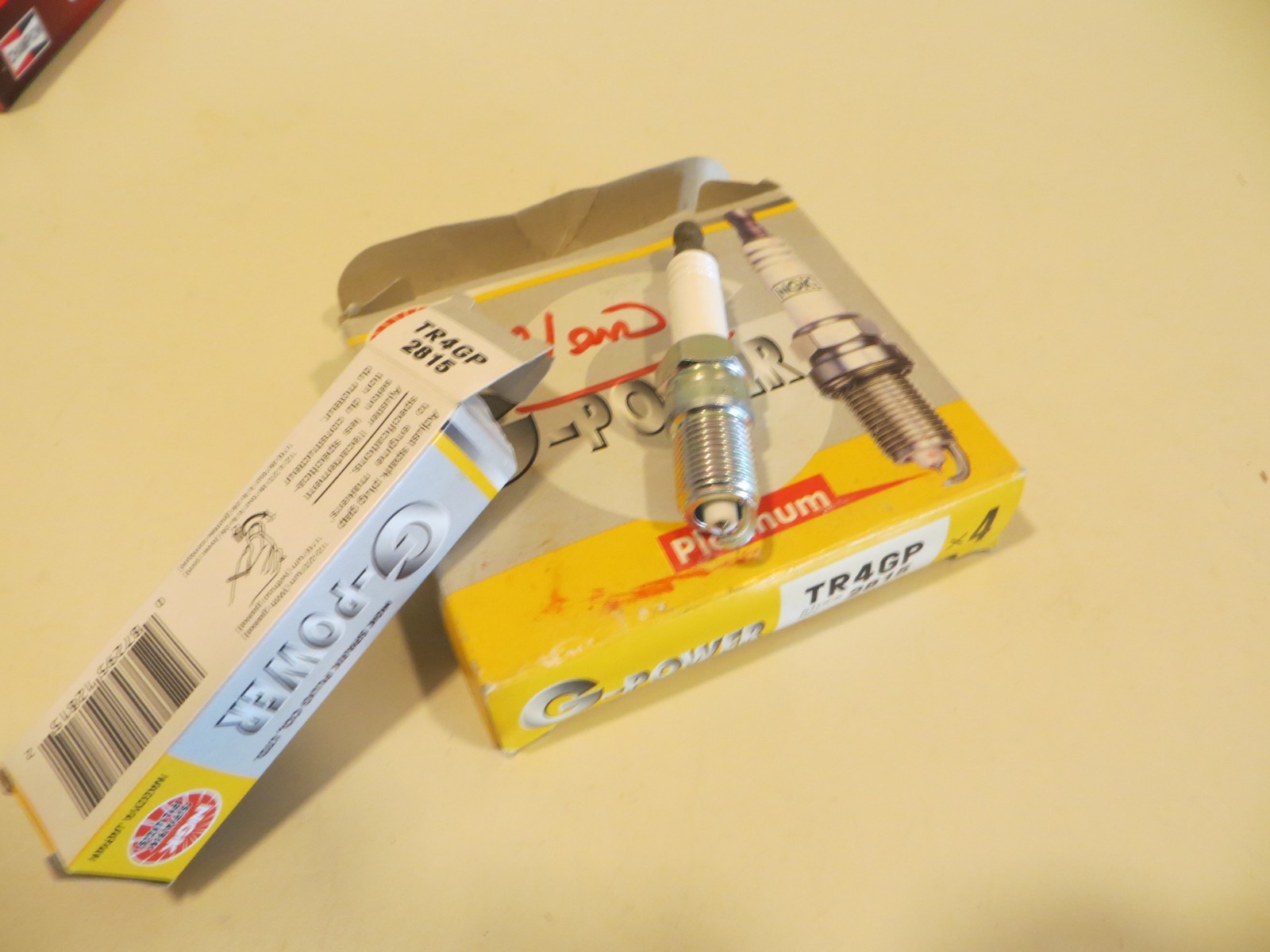 New Set of 4 NGK G-Power Platinum Spark Plug TR4GP/2815 for Buick Chevy Cadillac