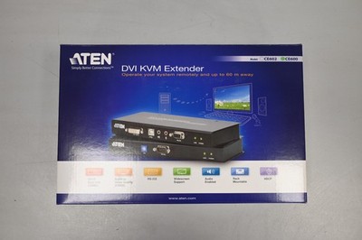 ATEN CE600 DVI KVM Extender Set CE600L/CE600R inkl. Netzteile