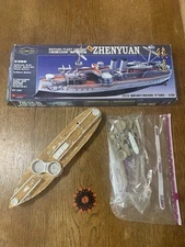 Zhengdefu Zhenyuan Beiyang Fleet Cruiser Zhenyuan 1/300 DF018 Built Parts Kit