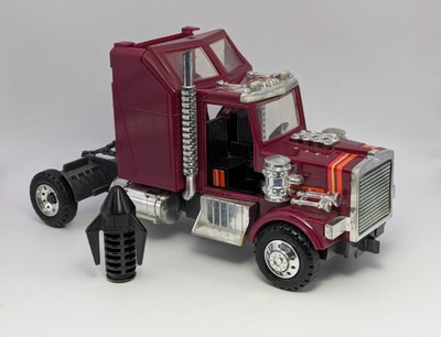 Vintage 1985 Kenner M.A.S.K. MASK Rhino Semi Truck Incomplete with Bomb