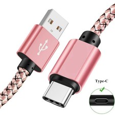 Fast Charging Braided Charger Data Cord USB Type-C For iPhone 17/16/15 Cable Lot