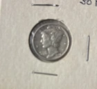 1930 Mercury Dime - 90% Silver VF+