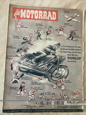 das Motorrad Motorcycle Magazine No 26 1952 Scooter Galletto