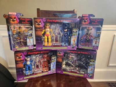 Five Nights at Freddy s Endo Series 2 Set LOT Of 5 Freddy Bonnie Chica FNAF