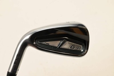 Linkshand Ping G730 #7 Eisen / Black Dot / Stiff Flex Dynamic Gold MID / Demo