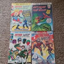 Marvel Comics True Believers #1 Ant-Man and the Wasp Comic Book Lot 4 Issues