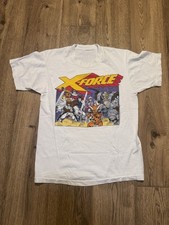 Vintage Marvel X-force T Shirt Size L Single Stitch 90  s Authentic Original
