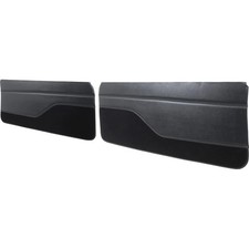 1988-92 Camaro Black Vinyl Door Panels 1988-92 Camaro Black Vinyl Door Panels