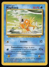 POKEMON TCG MAGIKARP 35/102 LP / MP SET BASE UNCOMMON NON HOLO ITALIAN 2000