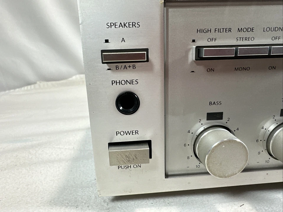 Onkyo TX-41 Stereo AM/FM Receiver Quartz Synthesized Tuner Amplifier Vintage - Image 2 of 4