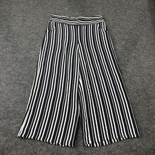 JOSEPH RIBKOFF Crop Wide-Leg Trouser Women's Size US 8 Midnight Blue