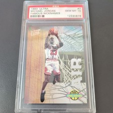 1993-94 Fleer Ultra - Michael Jordan #7 - Famous Nicknames PSA GEM MT 10