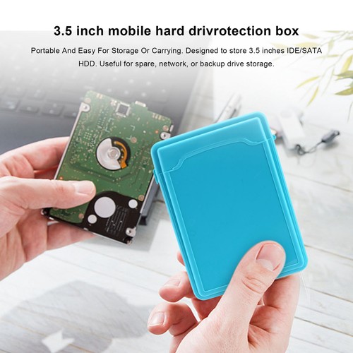 ÉTui De De Disque Dur Externe Sata Ide De 3,5 Pouces Boîte De Stockage Po7055 - Afbeelding 2 van 8
