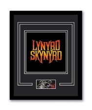 Lynyrd Skynyrd Johnny Van Zant Autographed Signed 11x14 Framed Photo ACOA