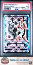 2025 Donruss WNBA Caitlin Clark Franchise Features Diamond #13 PSA 9 MINT Fever