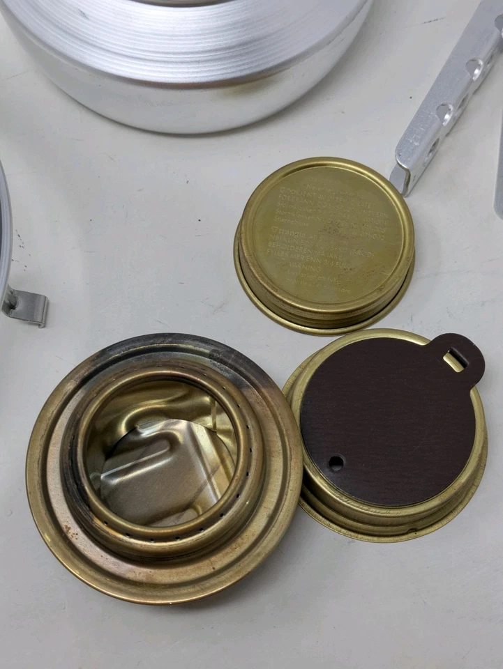 Estufa y hervidor de agua Trangia Duossal Camp - En muy buena condición años 90 - Para 2-4 personas Foto 2 de 4