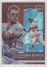 2022 Donruss Optic Diamond Kings Red Pandora Prizm 88/99 Tyler O'Neill #22 0m4q