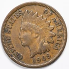 1909 Indian Head Penny Cent Extremely Fine (XF)