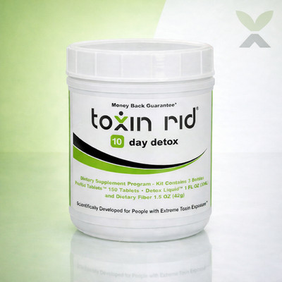Toxin Rid - 10 Day Detox Kit - Natural Ingredients - Vegan - From Manufacture