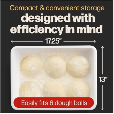 Bread Proofing Solution - Pack of 2 Dough Containers