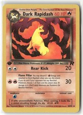 Pokemon Dark Rapidash 44/82 Unlimited Team Rocket Uncommon