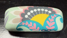 Vera Bradley Padded Hard Clam Shell Eye Glasses Case Floral