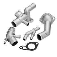 KüHlmittelflansch Rohr Wasserschlauch 06A121132A FüR VW Golf MK4 1.8T Audi A3 Tt