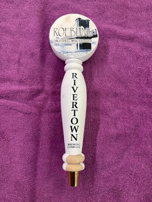 #ad Rivertown Brewing Roebling Vanilla Espresso Imperial Robust Porter Beer Tap Hand $19.99
