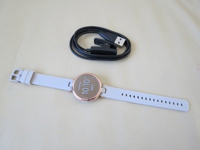 Garmin Lily Light Sand / Rose Gold 34mm MultiSport Watch - New !!