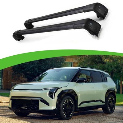 2Pcs Roof Rail Rack Carrier Crossbar Crossbars Fits for 2024 Kia EV3