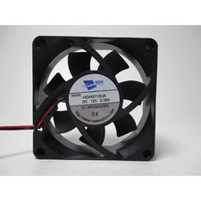 For HXH Fan HDH0712UA DC12V 0.35A 7025 7CM 2 Wire Cooling Fan