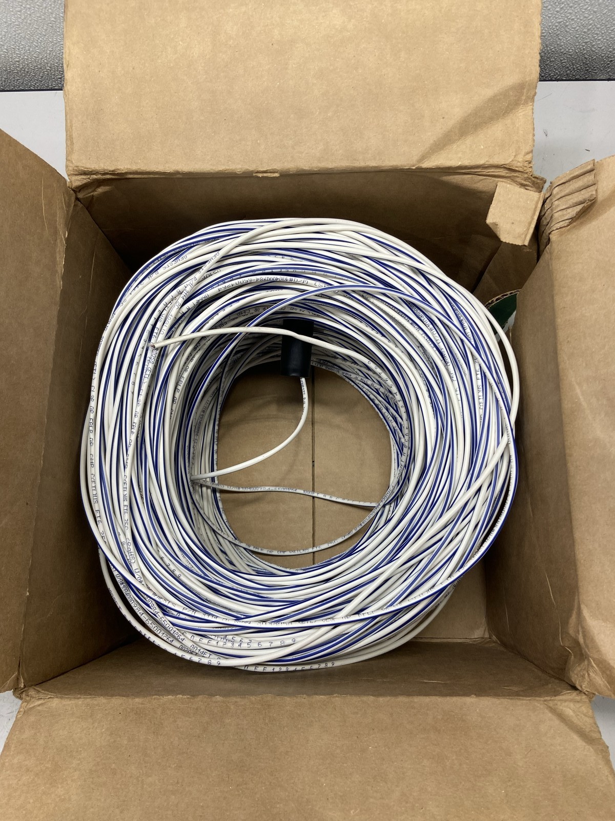 Honeywell Genesis 18/2 Stranded Plenum 1000' White Cable 3114111B