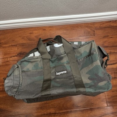 Supreme Duffle Bag 3M (SS24) Woodland Camo | eBay