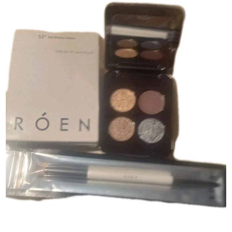 All Organic ROEN Eyeshadow 52° Color Plus Dual Brush
Opens in a new window or tab