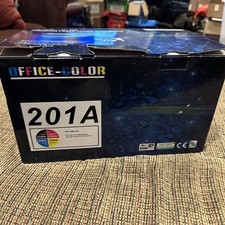 201A Black/Cyan/Magenta/Yellow Toner Cartridge 4 Pack Lot/set