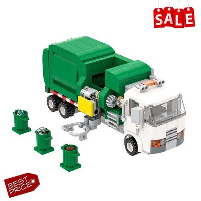 Automated Garbage Truck Educational Toy Set Creative 3D Model