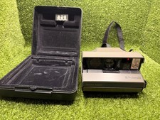 Vintage Polaroid Spectra System Instant Film Camera with Original Hard Case