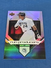2006 UD Special F/X Run Producers #RP-12 Miguel Cabrera Marlins BASEBALL Card 3I