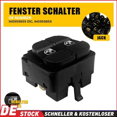 Schalter Fensterheber für VW Golf 3 III Cabrio Variant Vento 1H0959855 01C Neu