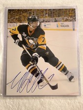 Matt Cullen Autographed 8x10 Pittsburgh penguins