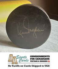Ken Dryden Autographed Signed Puck with JSA COA Authentication