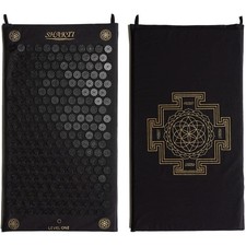 Classic Level 1 Acupressure Mat in Shakti Black - Ultimate Relaxation Solution