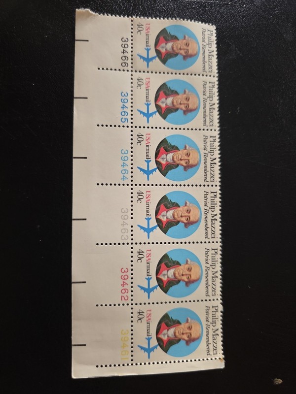 Philip Mazzei Patriot Remembered Mint Multiple Stamps