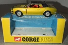 Vintage Boxed Corgi Toys No. 338 Chevrolet SS350 SS 350 Camaro