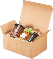 18 Pack 9x6x4 Gift Boxes Bulk Brown Kraft Gift Boxes with Lids for Present Gifts