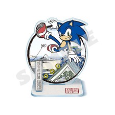 SONIC in Ukiyo-e - Honganji at Asakusa Diorama