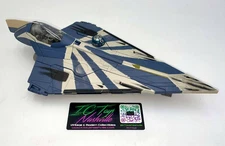 2005 Hasbro STAR WARS Episode 3 ROTS Plo Koon's Jedi Starfighter Vehicle Loose