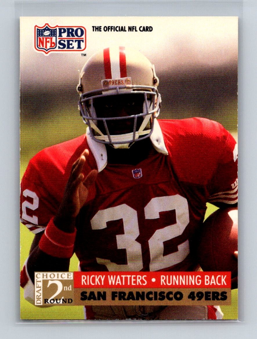 1991 Pro Set RICKY WATTERS #774