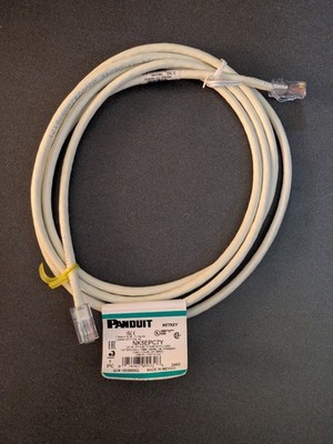 PANDUIT NETKEY PATCH CORD NK5EPC7Y RJ45 CAT 5E